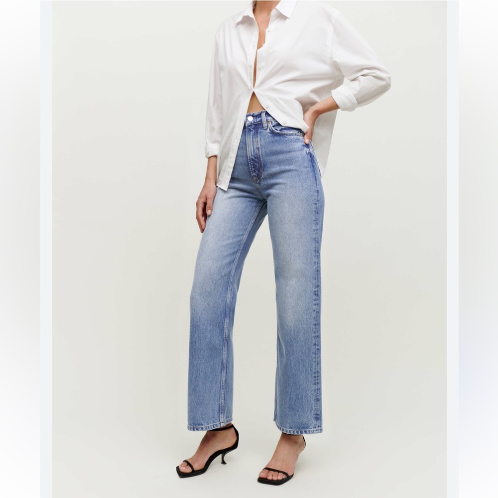 Wilder High Rise Wide Leg Cropped Jeans